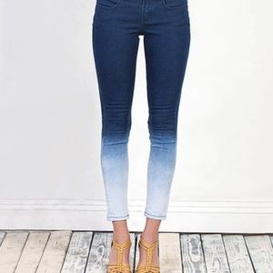 Henry & Belle Dark to Light Blue Skinny Jeans